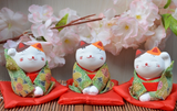 Lucky Cat Car Decoration Figurine