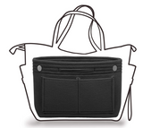 Makeup Storage Organizer with Felt Cloth Insert (Travel)