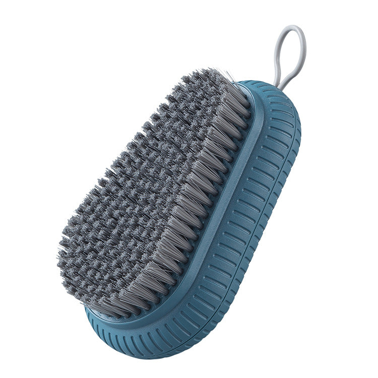Plastic Soft Bristle Laundry and Shoe Cleaning Brush