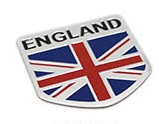 Metal National Flag Car Stickers for Vehicle Decoration