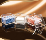 Acrylic Storage Box for Cotton Pads and Swabs
