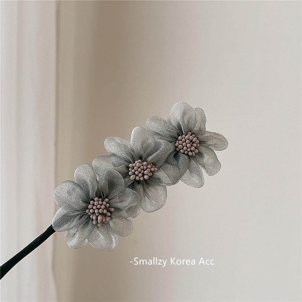 Korean Style Flower Bun Maker Hair Accessory for Women