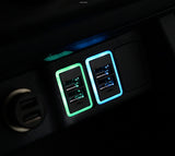 Dual USB Car Charger QC3.0 for Honda Models