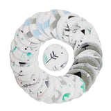 Cotton Cartoon Printed Reusable Makeup Remover Pads