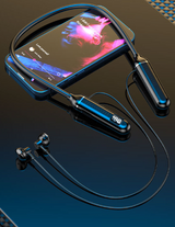 Wireless Neckband Bluetooth Headphones with Battery Display
