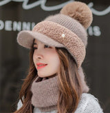 Korean Fashion Windproof Wool Outdoor Hat