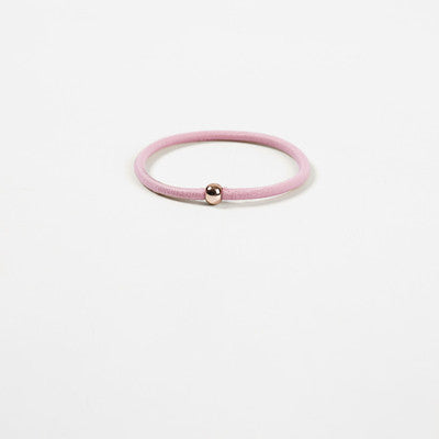 Korean Style Hair Accessories with Gold Bead Hair Ties
