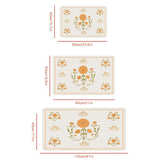 Elegant Floral Kitchen Mat - Adds Color to Your Home