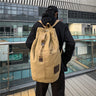 Outdoor Travel Canvas Backpack for Men and Women