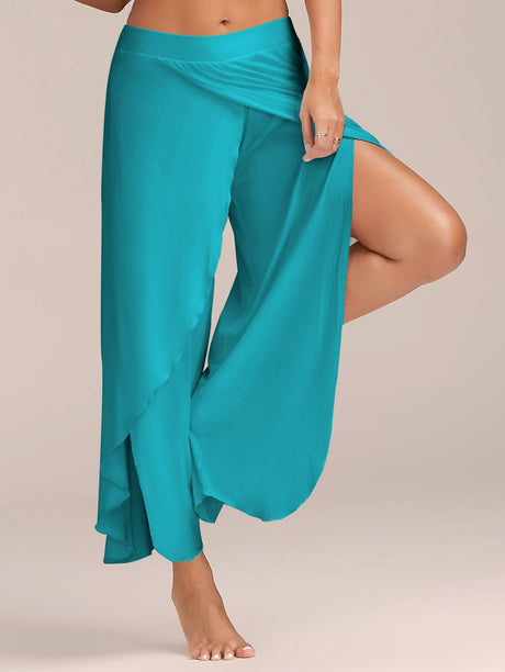 Yoga and Fitness Wide-Leg Pants for Cross-Border E-commerce