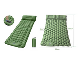 Portable Foot-Inflated Camping Cushion