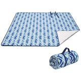 KingCamp Extra Large Picnic Blanket Waterproof Beach Blanket SandProof Handy Mat 3 Layers Padded Picnic Mat Machine Washable Beach Mat Outdoor Blanket for Park Camping Hiking(Rosered78" X 78")