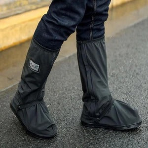 Waterproof High Tube Shoe Covers for Outdoor Travel
