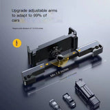 Universal Car Headrest Tablet Holder with Rotatable Design