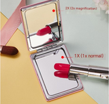 Portable Mini Folding Makeup Mirror - Custom Design