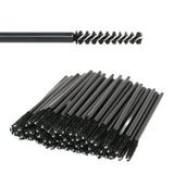 Mini Disposable Skinny Mascara Wands Micro Eyelash Brush Small Makeup Brush Applicators Eyebrow Spoolies - 100 pack