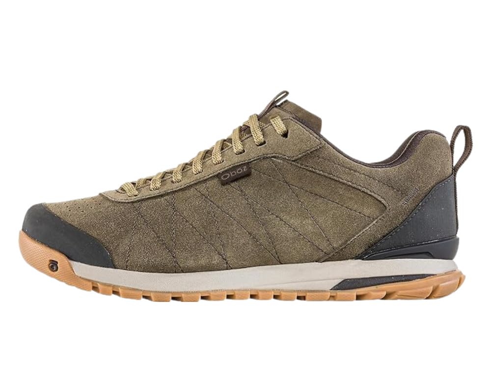 Oboz Bozeman Low Leather Hiking Shoe - Mens Canteen 13 Medium