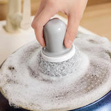 Multifunctional Reusable Kitchen Cleaning Brush (Grey)