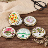DIY Embroidery Kit for Makeup Mirror Beginners