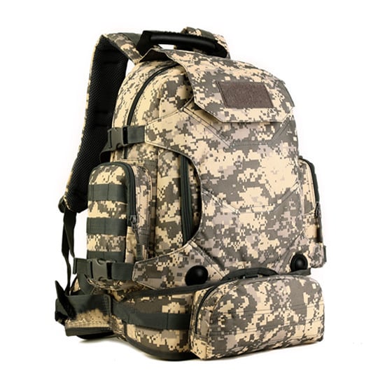 40L Outdoor Multifunctional Camouflage Knapsack Bag