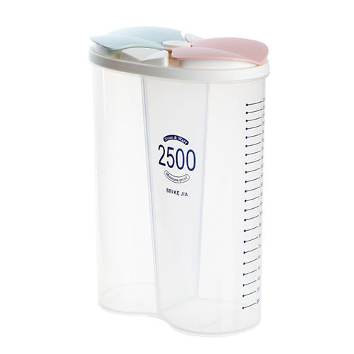Transparent Storage Jar for Grains and Snacks