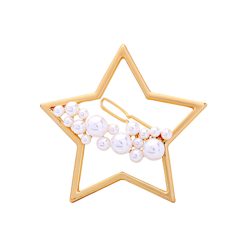 Pearl Hair Clip - Fashionable Versatile Hair Accessory