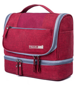 Waterproof Large Capacity Two-Layer Makeup Bag