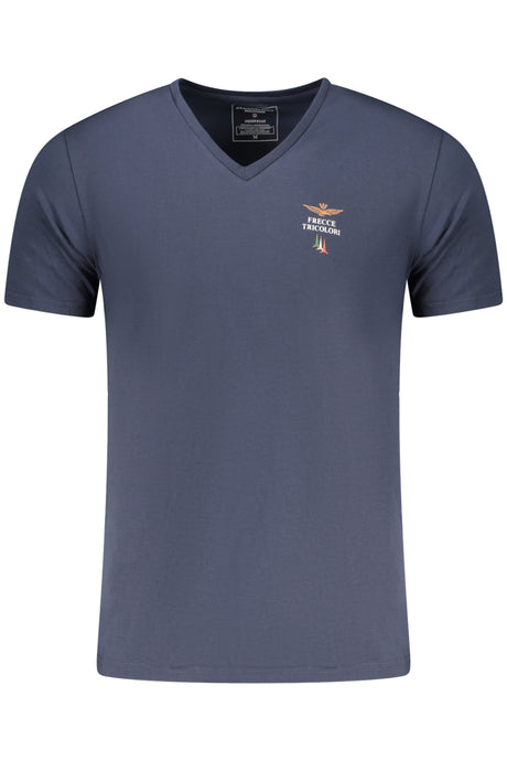 AERONAUTICA MILITARE MEN'S BLUE OUTERWEAR T-SHIRT