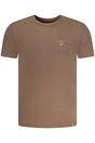 AERONAUTICA MILITARE MEN'S BROWN OUTERWEAR T-SHIRT