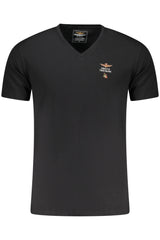 AERONAUTICA MILITARE MEN'S BLACK OUTFIT T-SHIRT