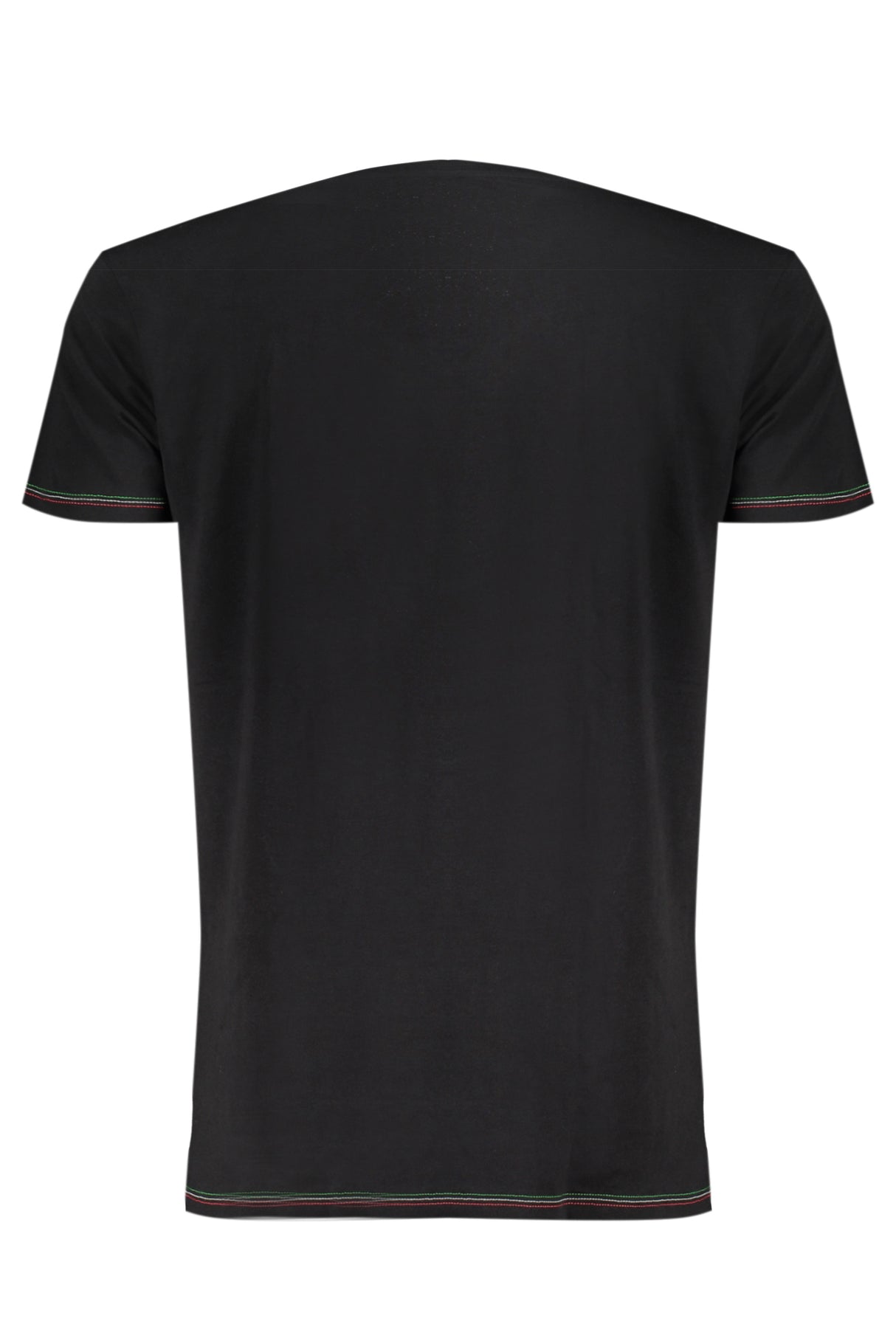 AERONAUTICA MILITARE BLACK MEN'S OUTDOOR T-SHIRT