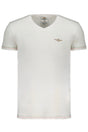 AERONAUTICA MILITARE MEN'S WHITE SHORT SLEEVE T-SHIRT