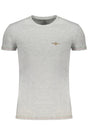 ERONAUTICA MILITARE MEN'S GRAY SHORT SLEEVE T-SHIRT