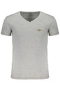 ERONAUTICA MILITARE MEN'S GRAY SHORT SLEEVE T-SHIRT