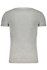 ERONAUTICA MILITARE MEN'S GRAY SHORT SLEEVE T-SHIRT