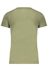 ERONAUTICA MILITARE GREEN MEN'S SHORT SLEEVED T-SHIRT