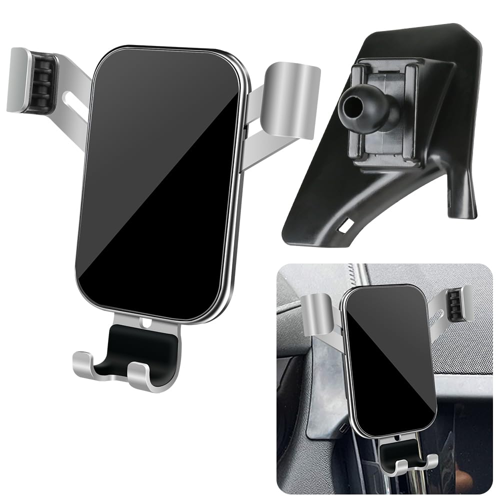 LUNQIN Car Phone Holder for Cadillac ATS 2013 2014 2015 2016 2017 2018 2019 Auto Interior Accessories Best Cell Phones Mount Cellphone Mobile Cradle Charging Navigation Bracket Air Vent Screen Stand