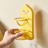 Little Yellow Duck Makeup Sponge Holder Wall Rack