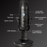 USB Microphone for Mobile Gaming and Live Recording