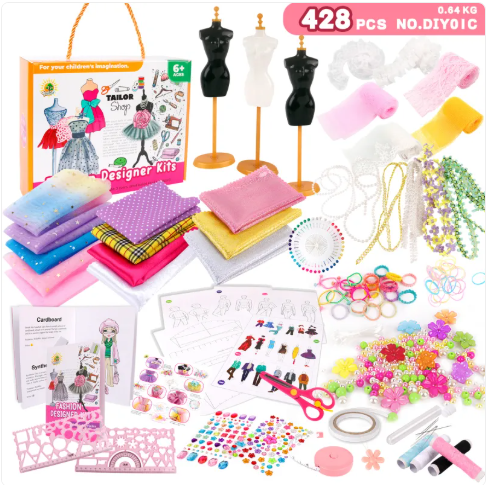 Children's Clothing Design Sewing Kit Toys