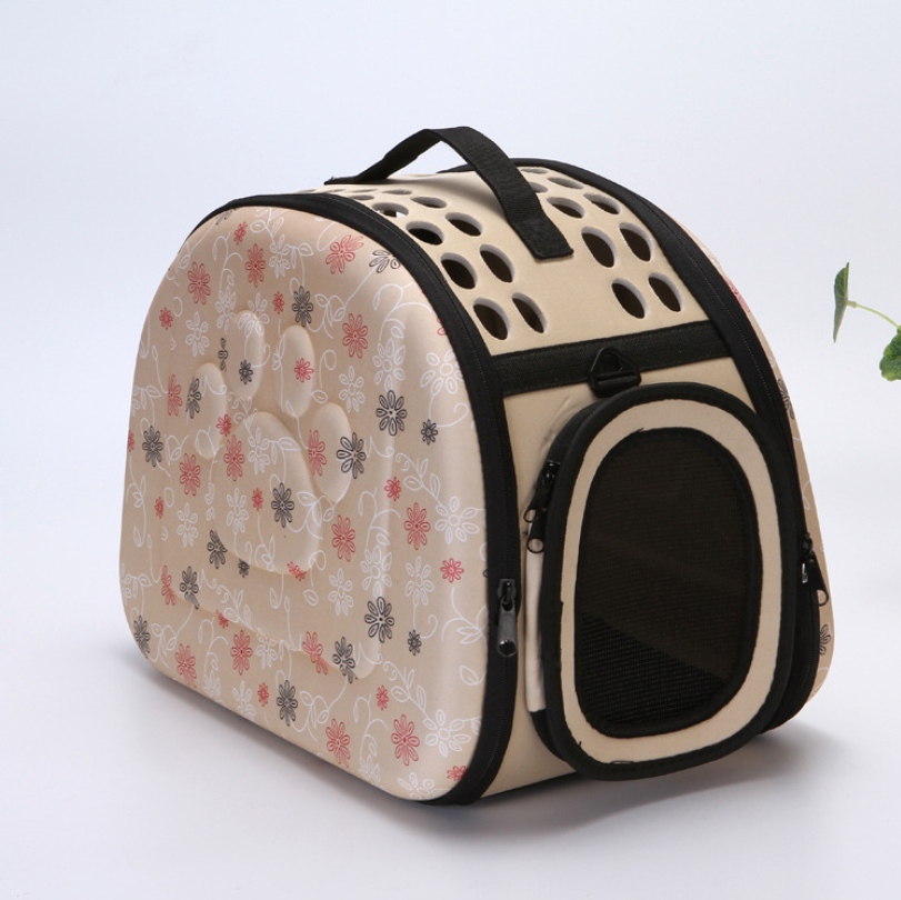 Pet Carrier Backpack - Foldable Travel Bag for Pets