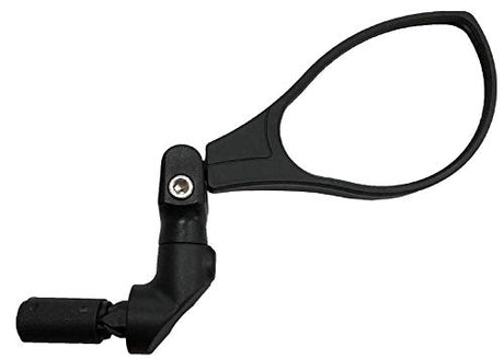 Hafny NEW Bar End Bike Mirror HD Automotive Grade Glass Lens Large Surface Shatterproof Multi-Angle Adjustable E-Bike Mirrors HF-M902-FR08