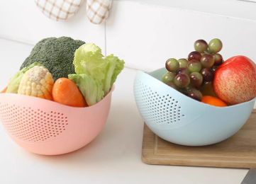 Vegetable and Fruit Washing Basket and Strainer