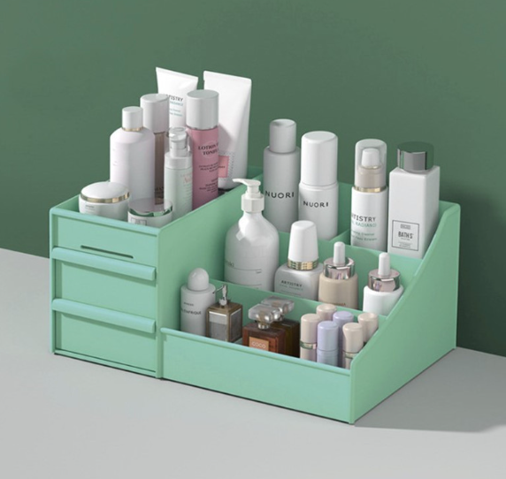 Large Drawer Makeup Organizer with Storage Box