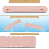 Travel Makeup Brush Organizer with Magnetic Closure