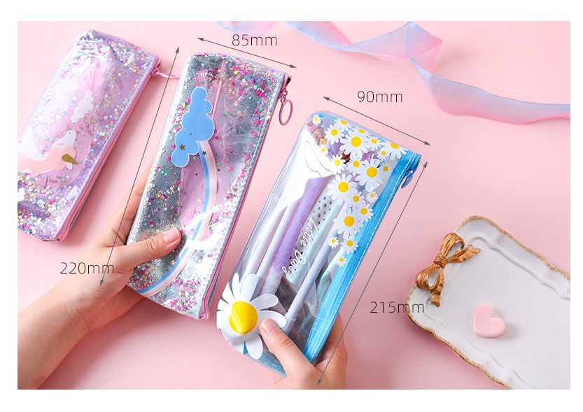 Unicorn Wing Pencil Case - Cute Creative Stationery