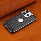 Premium Leather Stand Phone Case