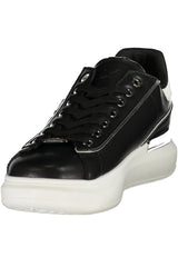 ALV BY ALVIERO MARTINI WOMEN'S BLACK SPORTS SHOES