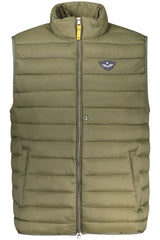 ARMATA DI MARE MEN'S GREEN SLEEVELESS JACKET
