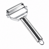Stainless Steel Kitchen Vegetable Peeler on white background
